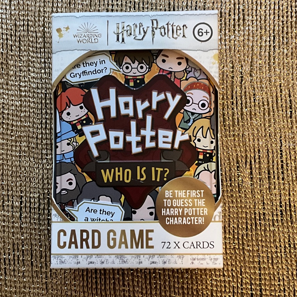 Warner Bros. Harry Potter Who Is It? Card Game - Brand New